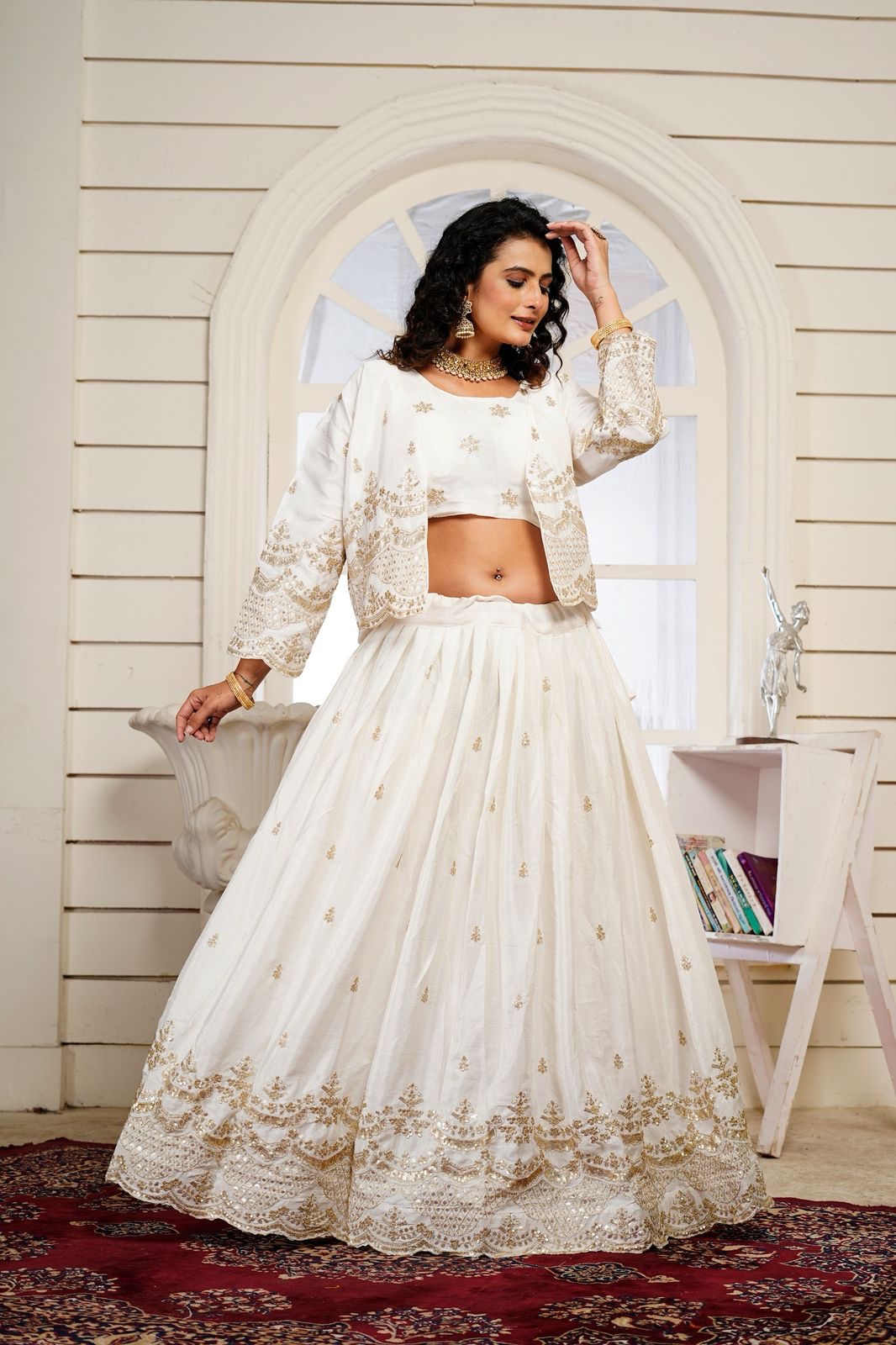 Indo western  Lehenga